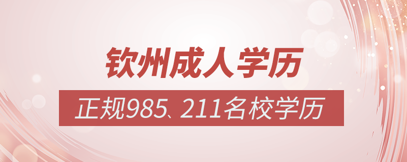 欽州成人教育培訓(xùn)機(jī)構(gòu)有哪些