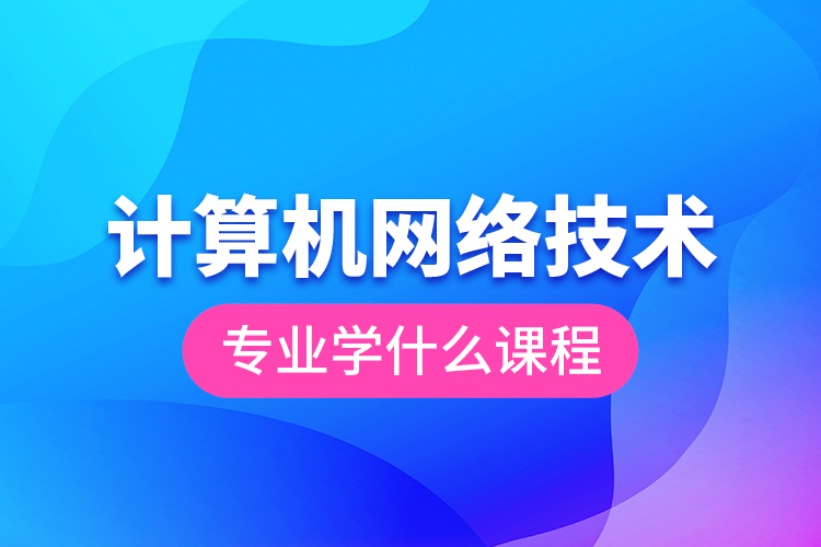 計算機網(wǎng)絡技術(shù)專業(yè)學什么課程